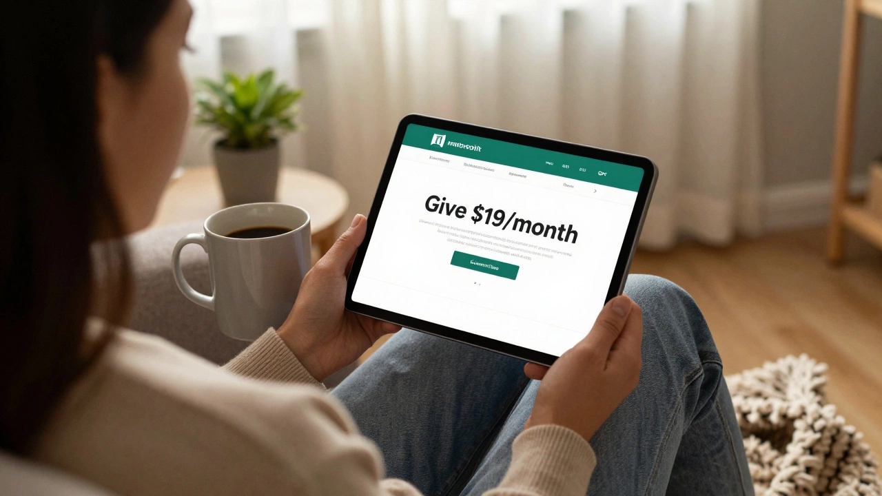 Why do nonprofits ask for $19 a month? The psychology and math behind the number