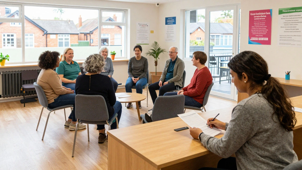 Community center offering practical support and social services.